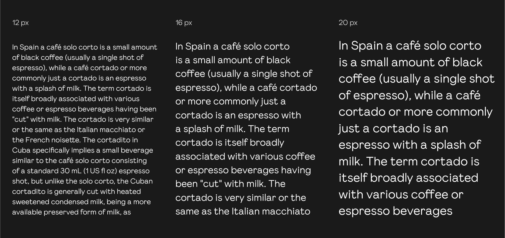 Cortado sans preview