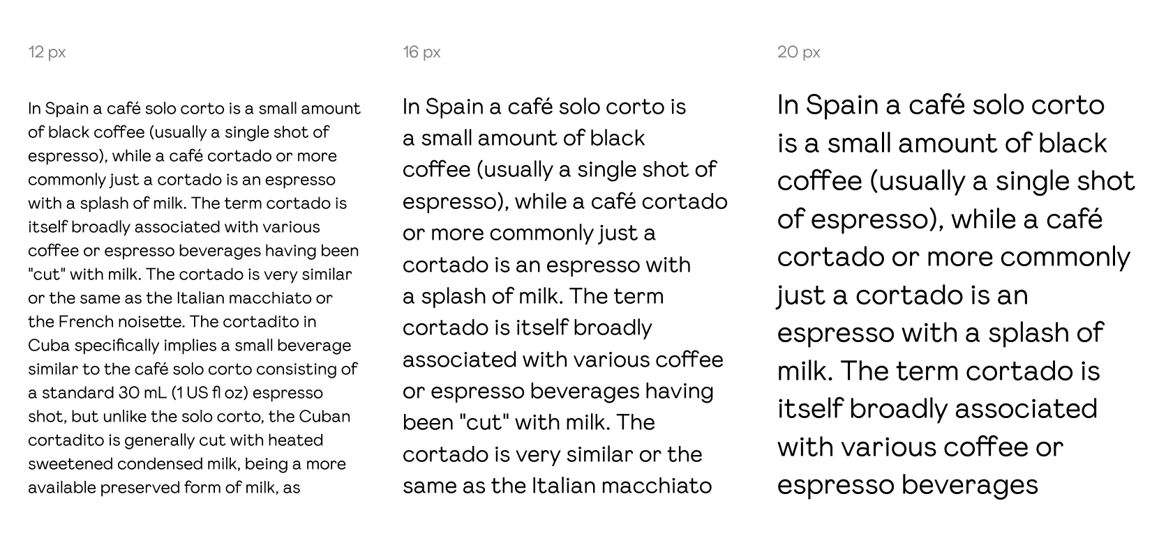 Cortado sans preview